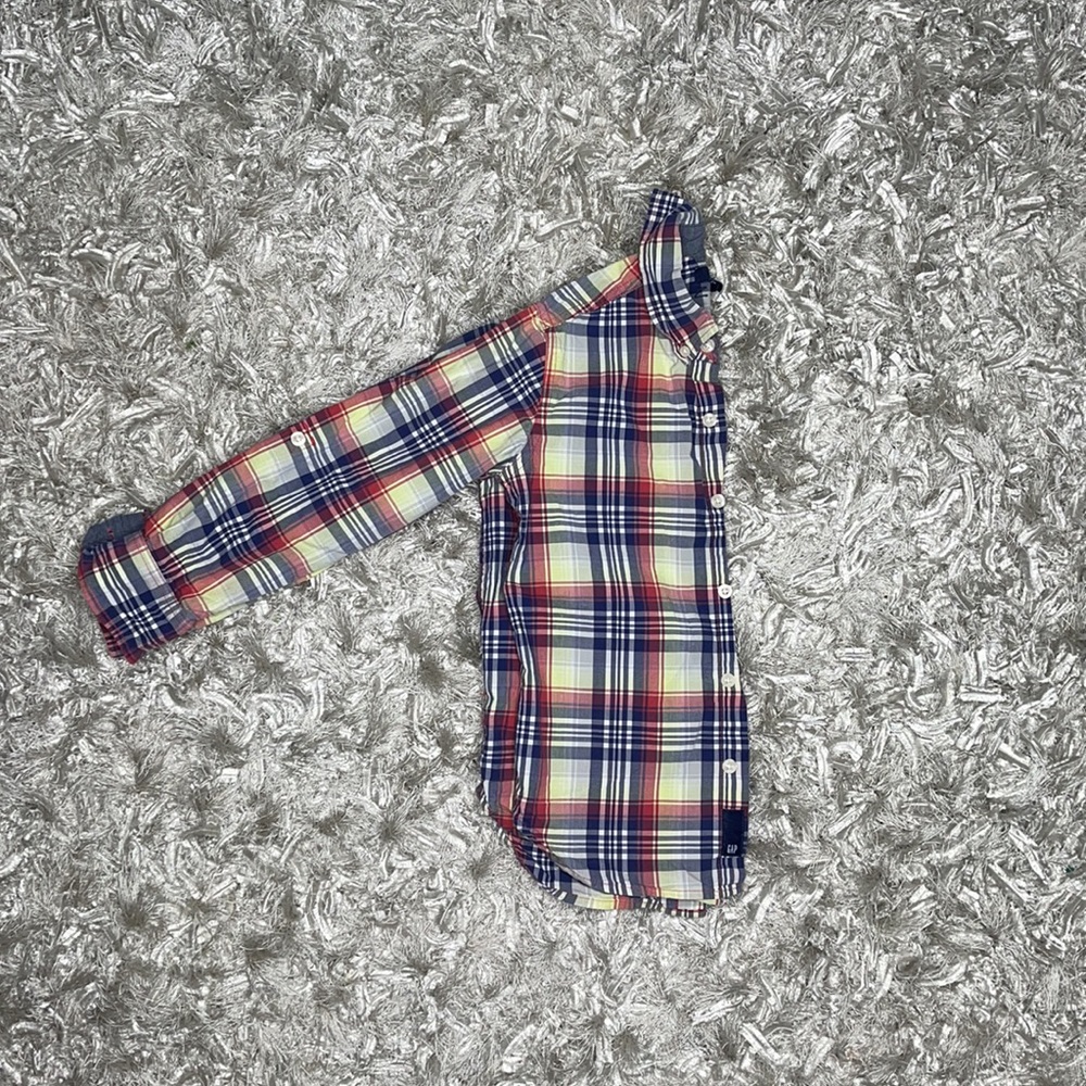 Gap Kids long Sleeve Casual Shirt for Boys - Picture 3 of 7